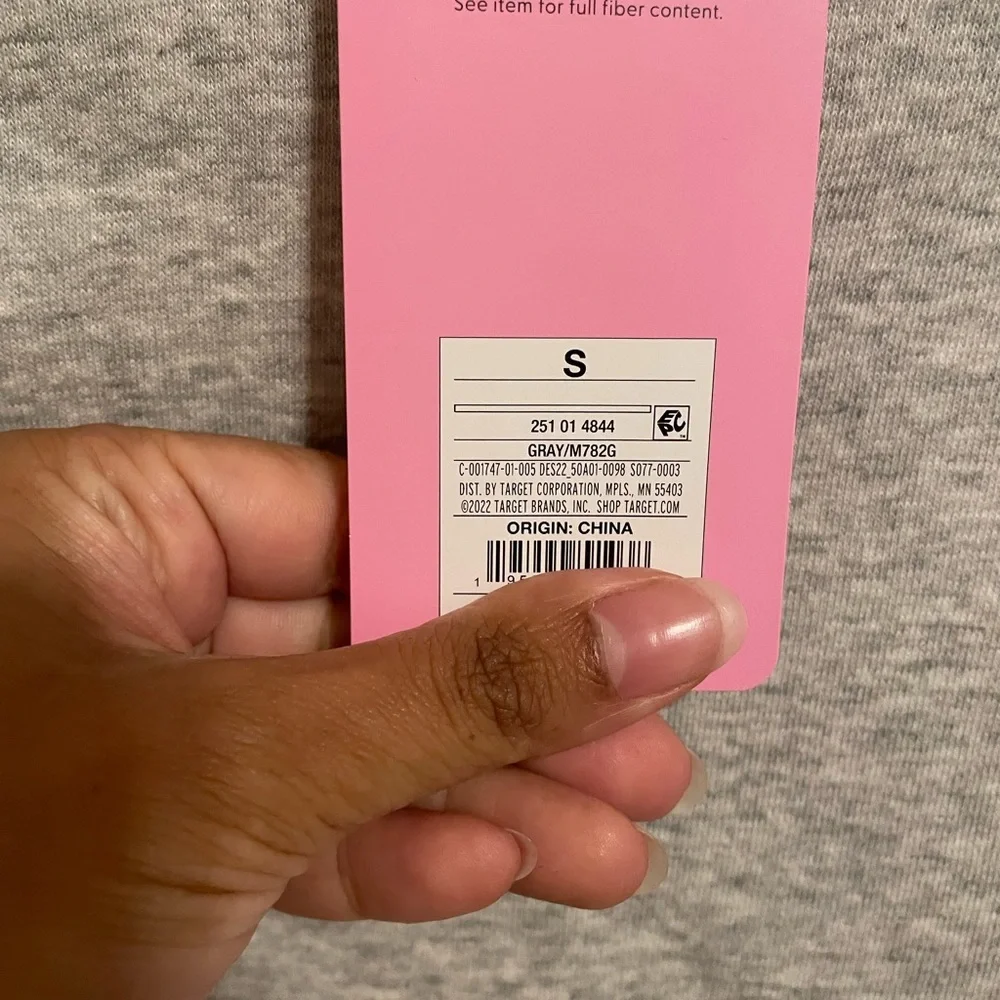 NWT Stoney Clover Lane grey sweatshirt Small - Picture 5 of 7